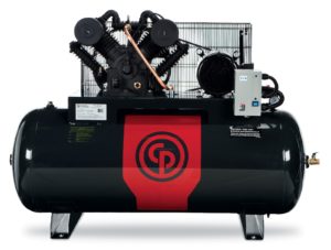 Chicago Pneumatic HCP-1116-1.5 HP 120 Volt Electric 1.6 Gallon Horizontal Air Compressor Max 115 PSI
